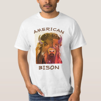 Camiseta Americana Bison Buffalo