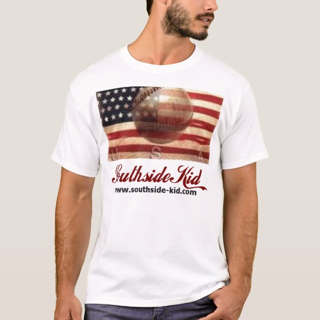 Camiseta Americana do miúdo de Southside (Frente)