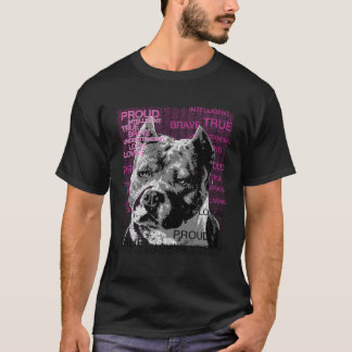 Camiseta americana "Pit Bull Pai Mo"