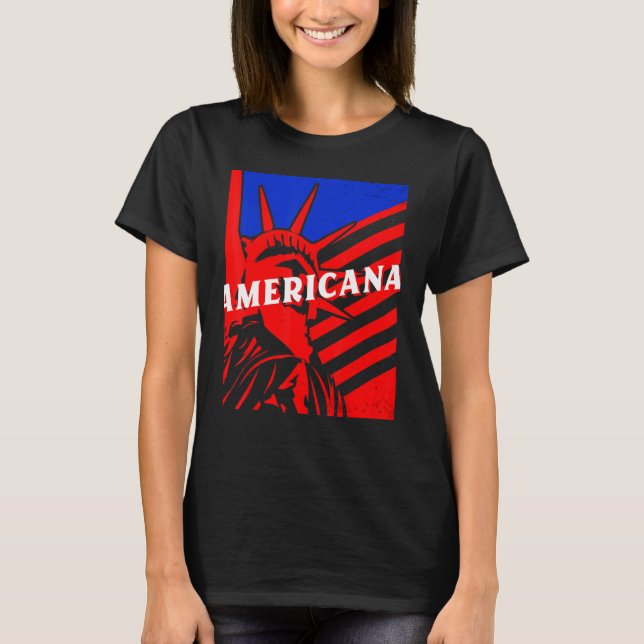 Camiseta Americana Statue of Liberty BJJ Jiu Jitsu MMA Figh (Frente)