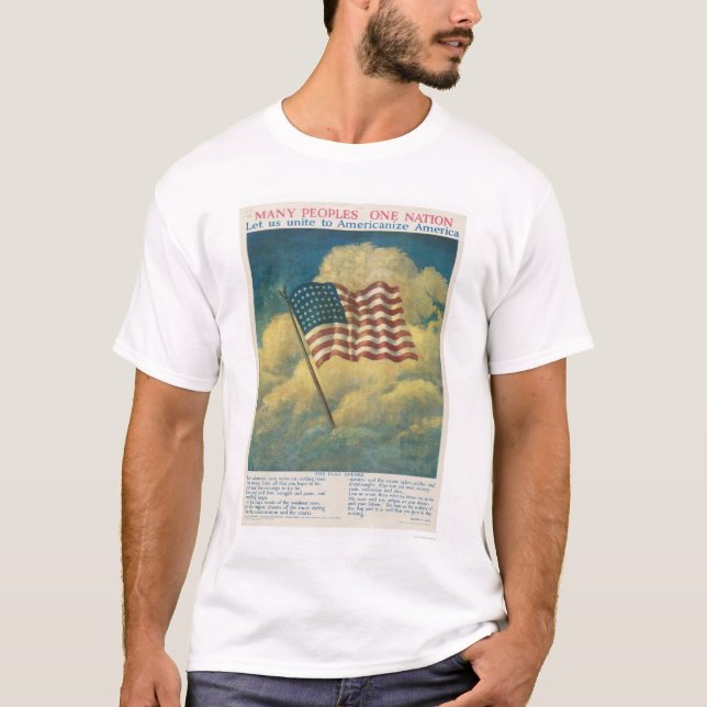 Camiseta Americanize América (Frente)