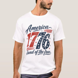 Camiseta Americano 1976 Terra da Liberdade
