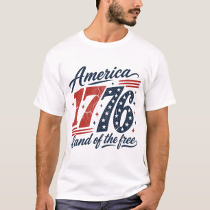Camiseta Americano 1976 Terra da Liberdade