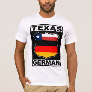 Camiseta Americano alemão de Texas