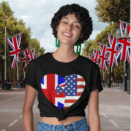 Camiseta Americano Britânico