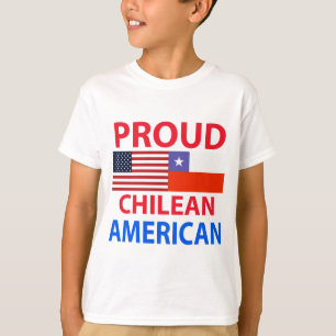 Camiseta Americano chileno orgulhoso