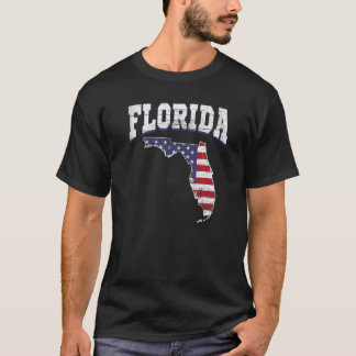 Camiseta Americano Cidadão Orgulhoso Estado Americano Bande