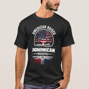 Camiseta Americano com Raízes Dominicanas República Dominic