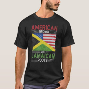 Camiseta Americano cresceu com arca jamaicana