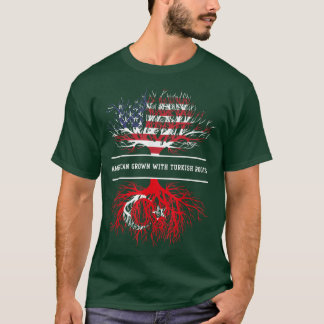 Camiseta Americano cresceu com raízes turcas