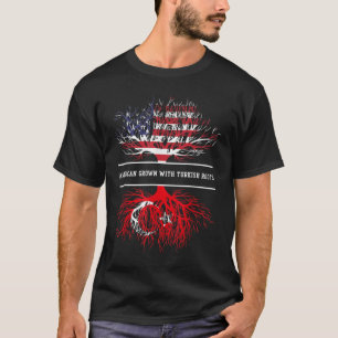 Camiseta Americano cresceu com raízes turcas na Turquia