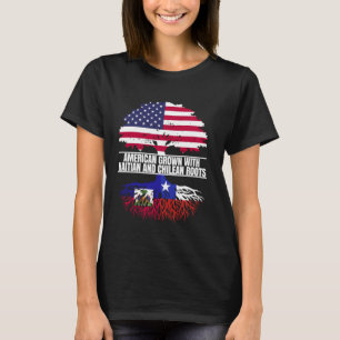 Camiseta Americano crescido com Patrimônio da Bandeira Hait