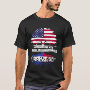 Camiseta Americano crescido com Patrimônio Hondurenho Parag