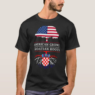 Camiseta Americano crescido com raízes croatas - Croácia 1