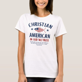Camiseta Americano cristão