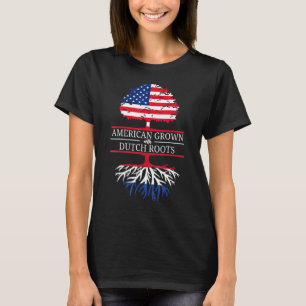 Camiseta Americano Cultivado Com Raízes Neerlandesas Bandei