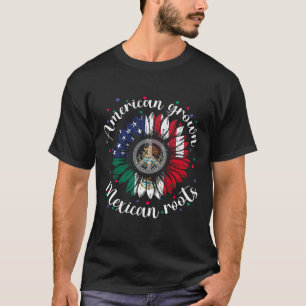 Camiseta Americano Cultivo Mexicano Raízes Cinco De Mayo Su