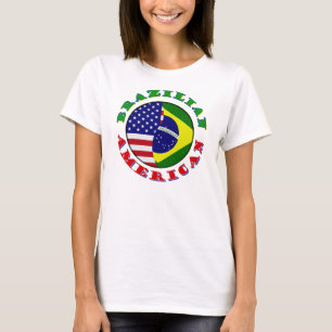 Camiseta americano do brazilizn