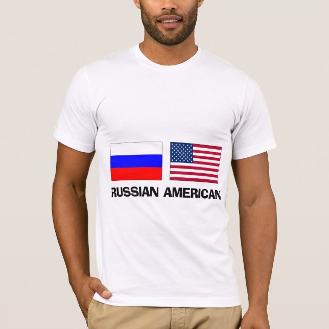 Camiseta Americano do russo (Frente)