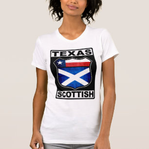 Camiseta Americano escocês de Texas