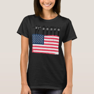 Camiseta Americano Futebol Referente Linha Lateral do Fim F