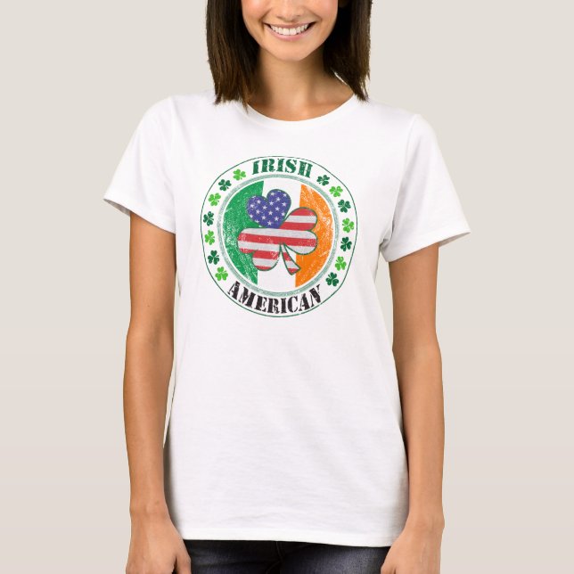 Camiseta Americano irlandês (Frente)
