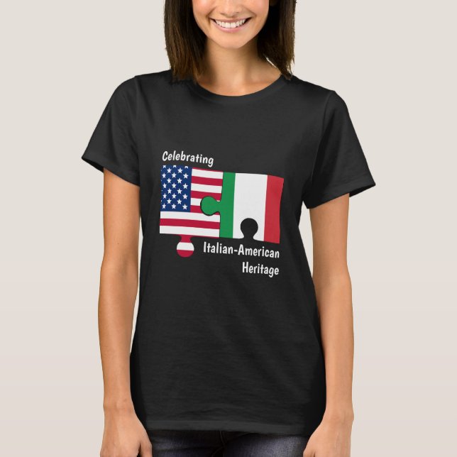 Camiseta Americano Italiano Personalizado (Frente)