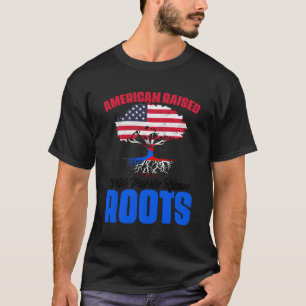 Camiseta Americano Levantado com Porto Rico Roots America P