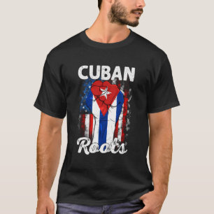 Camiseta Americano Levantado Com Raízes Cubanas Prende-Band