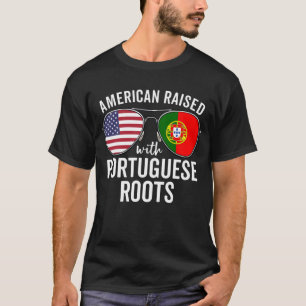 Camiseta Americano Levantado com Raízes Portuguesas