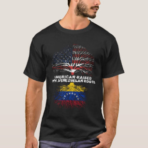 Camiseta Americano Levantado com Raízes venezuelanas na Ven