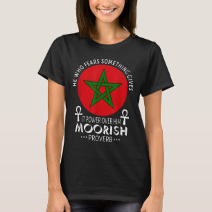 Camiseta Americano Moorado Que Teme Soprar Mouros Islâmicos