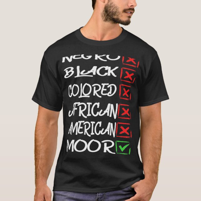 Camiseta Americano mórbido marroquino (Frente)