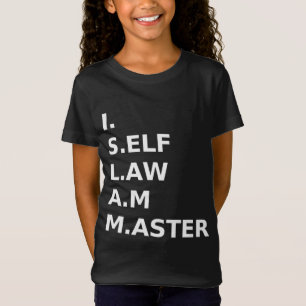 Camiseta Americano moribundo I Self Law Am Master