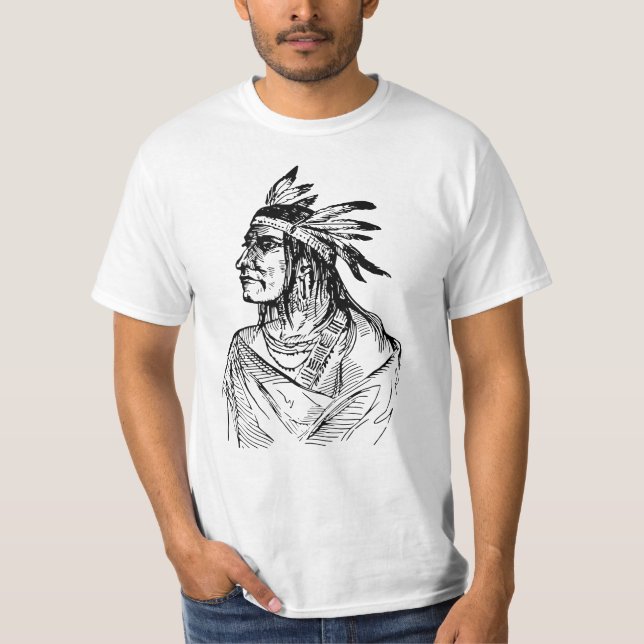 Camiseta Americano nativo (Frente)