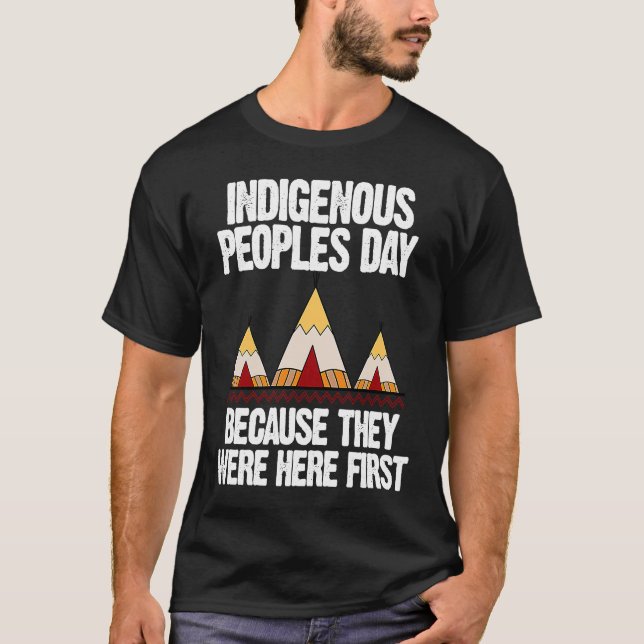 Camiseta Americano nativo (Frente)