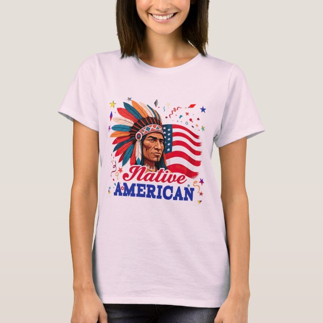 Camiseta Americano nativo (Frente)