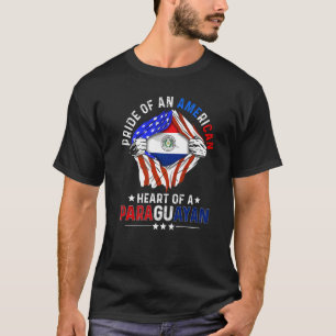 Camiseta Americano Paraguaio Orgulho América Estrangeiro Pa