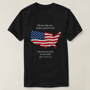 Camiseta Americano Patriótico (13a)