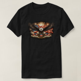 Camiseta Americano Patriótico (8a)