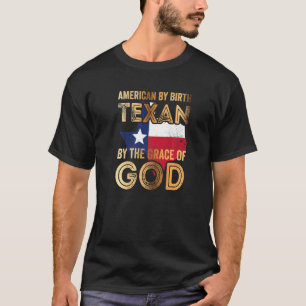 Camiseta Americano Por Nascimento Texano Pela Graça De Deus