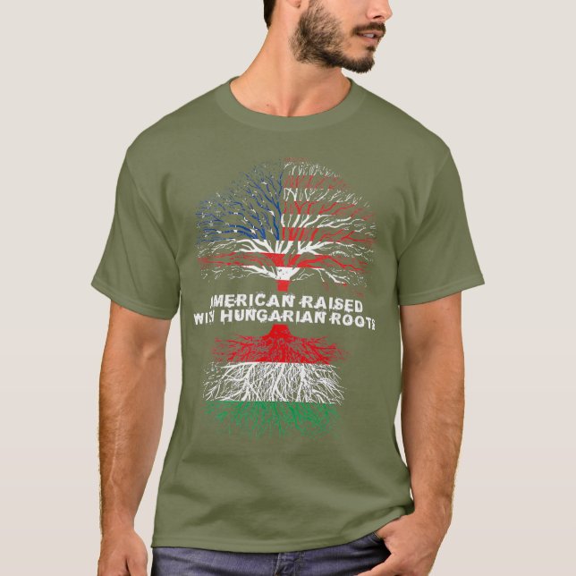 Camiseta Americano Raízes Húngaras (Frente)