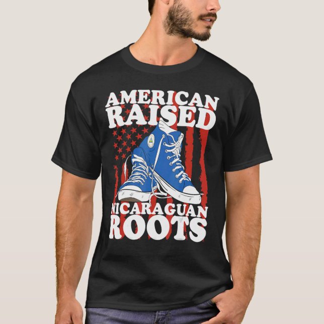 Camiseta Americano Raízes Nicaraguenses (Frente)