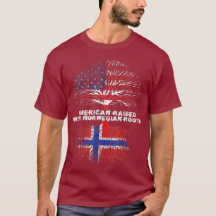 Camiseta Americano Raízes Norueguesas