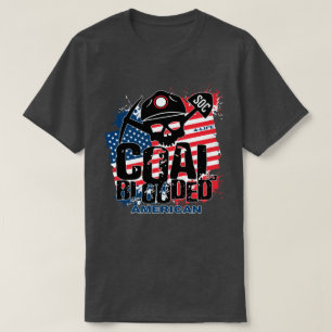 CAMISETA AMERICANO SANGUINÁRIO CARVÃO
