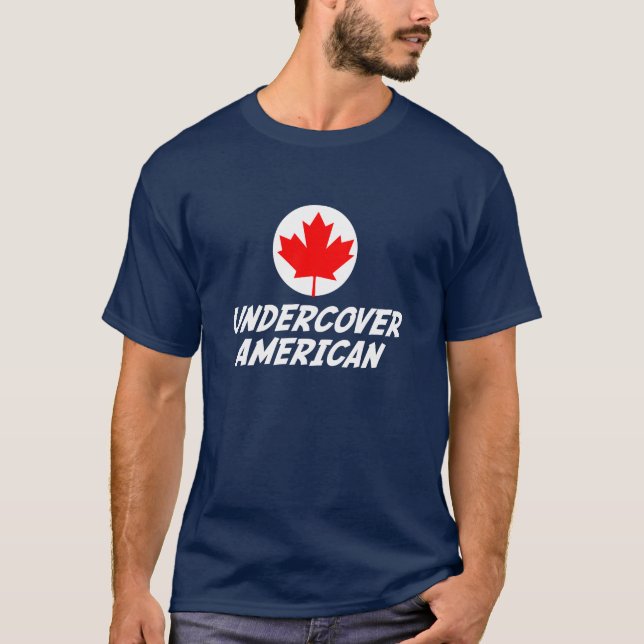 Camiseta Americano secreto (Frente)