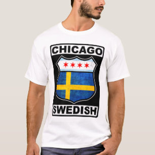 Camiseta Americano sueco de Chicago