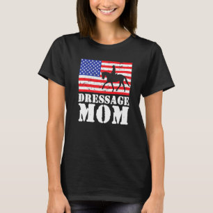 Camiseta Americano Surgindo Bandeira Sofrendo Mamãe Mulhere