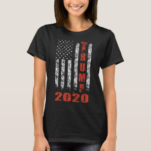 Camiseta Americano T do trunfo 2020 do design do vintage da
