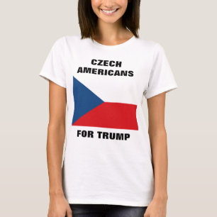 CAMISETA AMERICANOS CHECOS PARA O TRUMP
